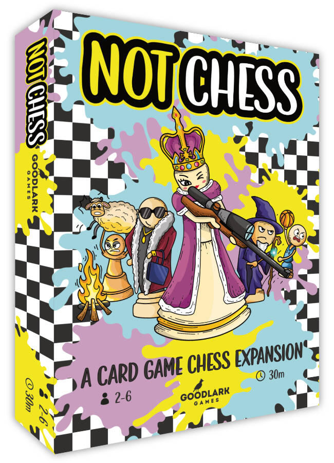 Image shows the box for Not Chess